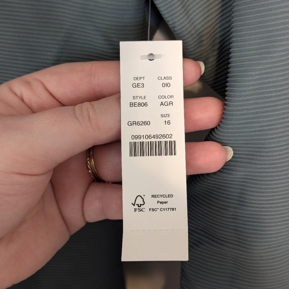 NWT J. Crew Teal Rashguard Long Sleeve Swimsuit - Picture 3 of 8